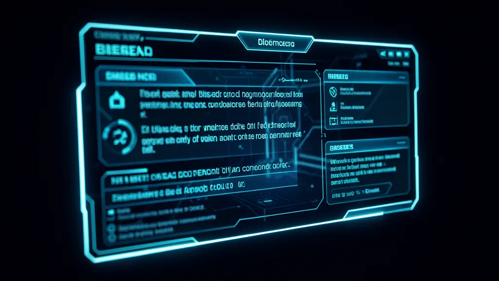 Hook 24 — AI interface giving biased commands. (texto na tela: Not Neutral)