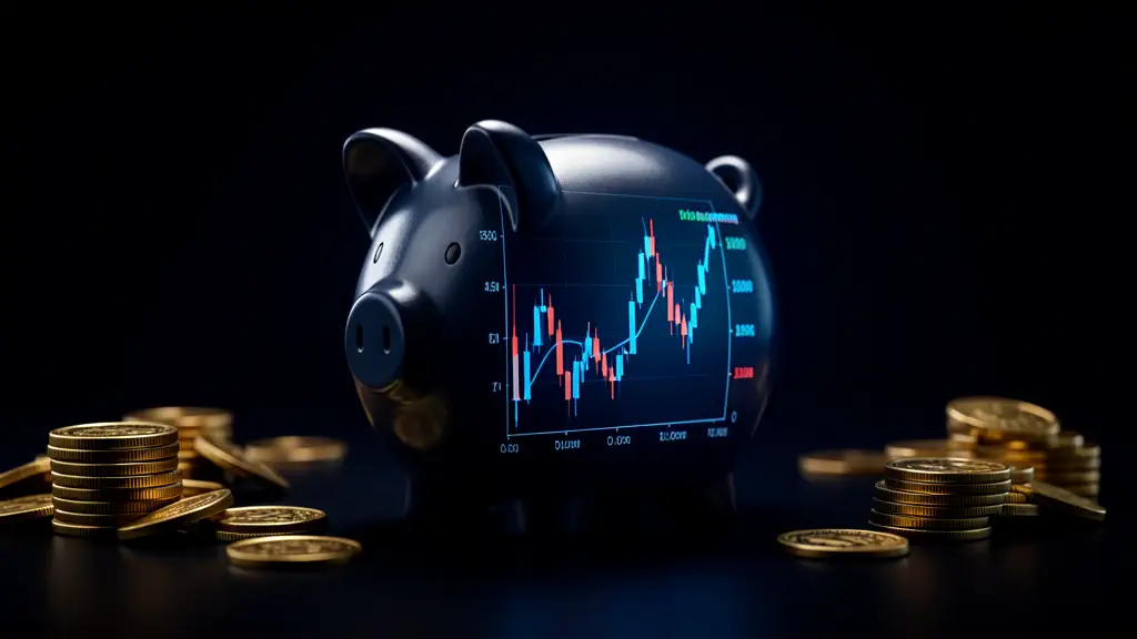 Hook 16 — Retirement piggy bank replaced by investment portfolio growth chart. (texto na tela: Do This Instead)