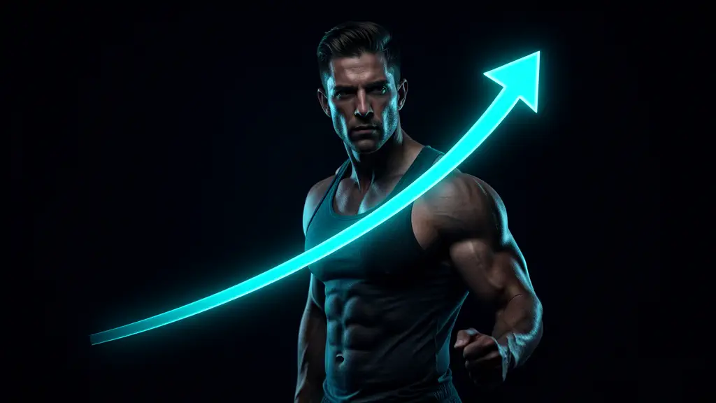 Hook 20 — Static progress chart replaced with upward curve. (texto na tela: Change Routine)
