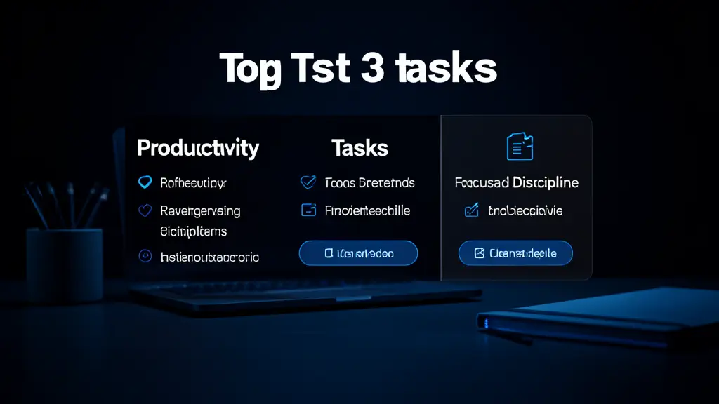 Hook 26 — Long list replaced by top 3 tasks highlighted. (texto na tela: List Right)