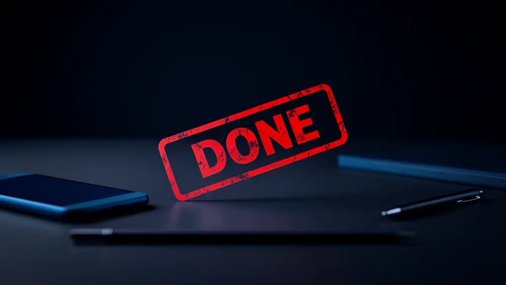 Hook 27 — Perfect project replaced with “Done” stamp. (texto na tela: Aim Done)