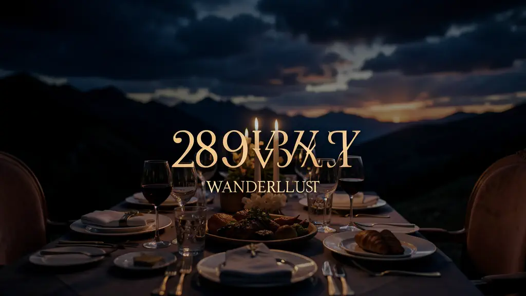 Hook 4 — Luxury dinner with shockingly low price overlay. (texto na tela: Live Like Royalty)