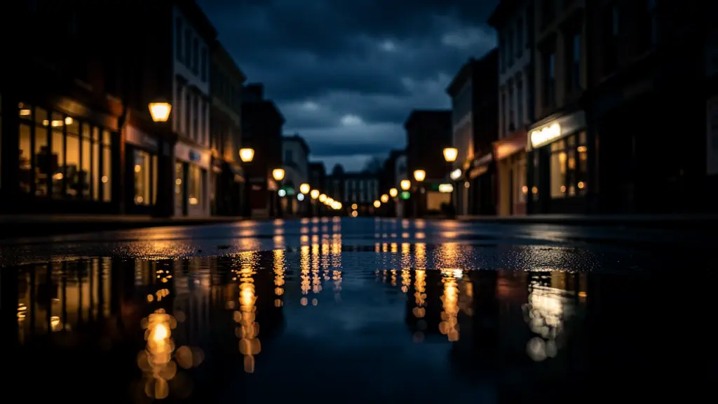 Hook 13 — Streets so clean you can see reflections. (texto na tela: Spotless City)