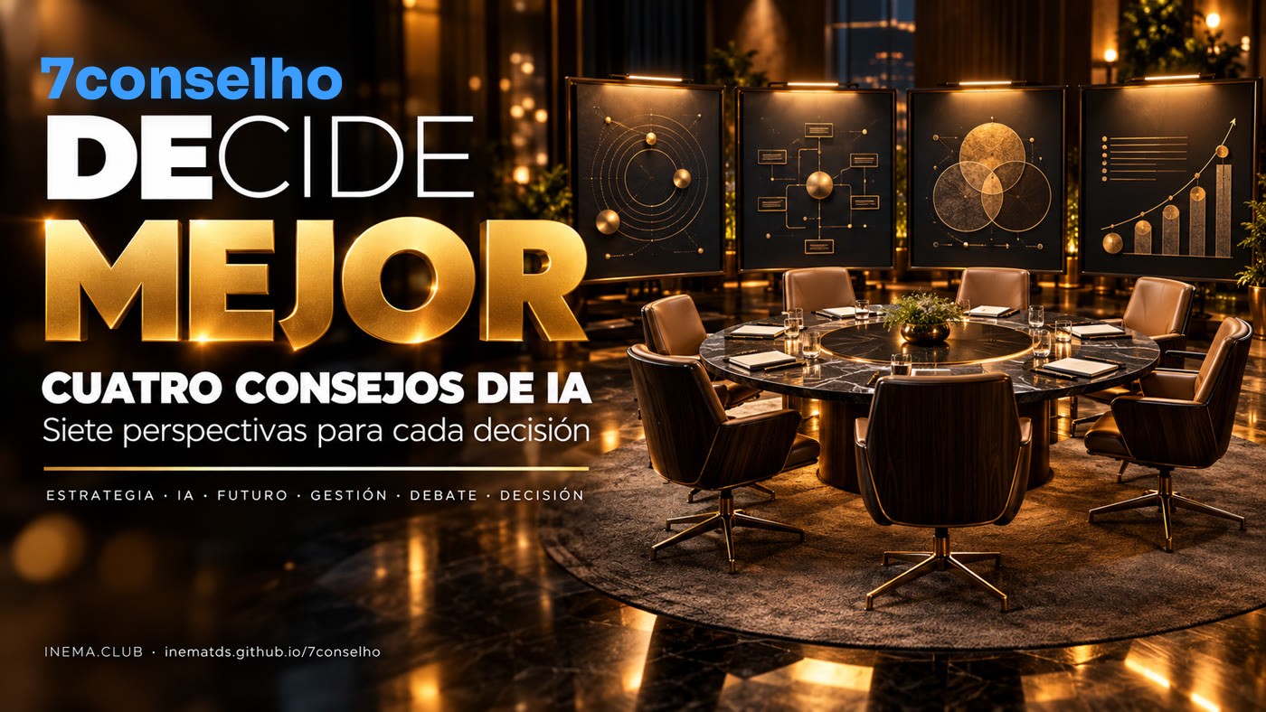 7conselho: decide mejor con cuatro consejos de IA