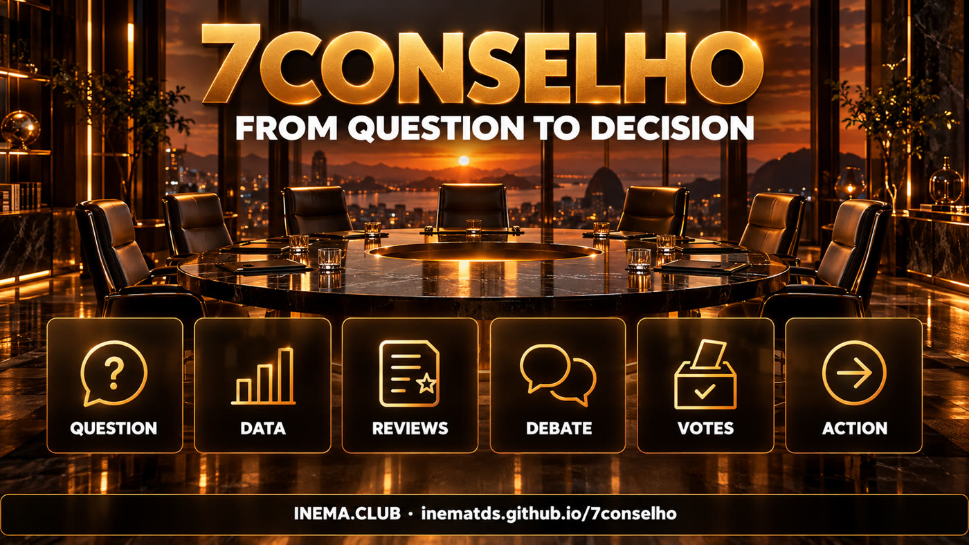 Flow: question, data, assessments, debate, votes and action