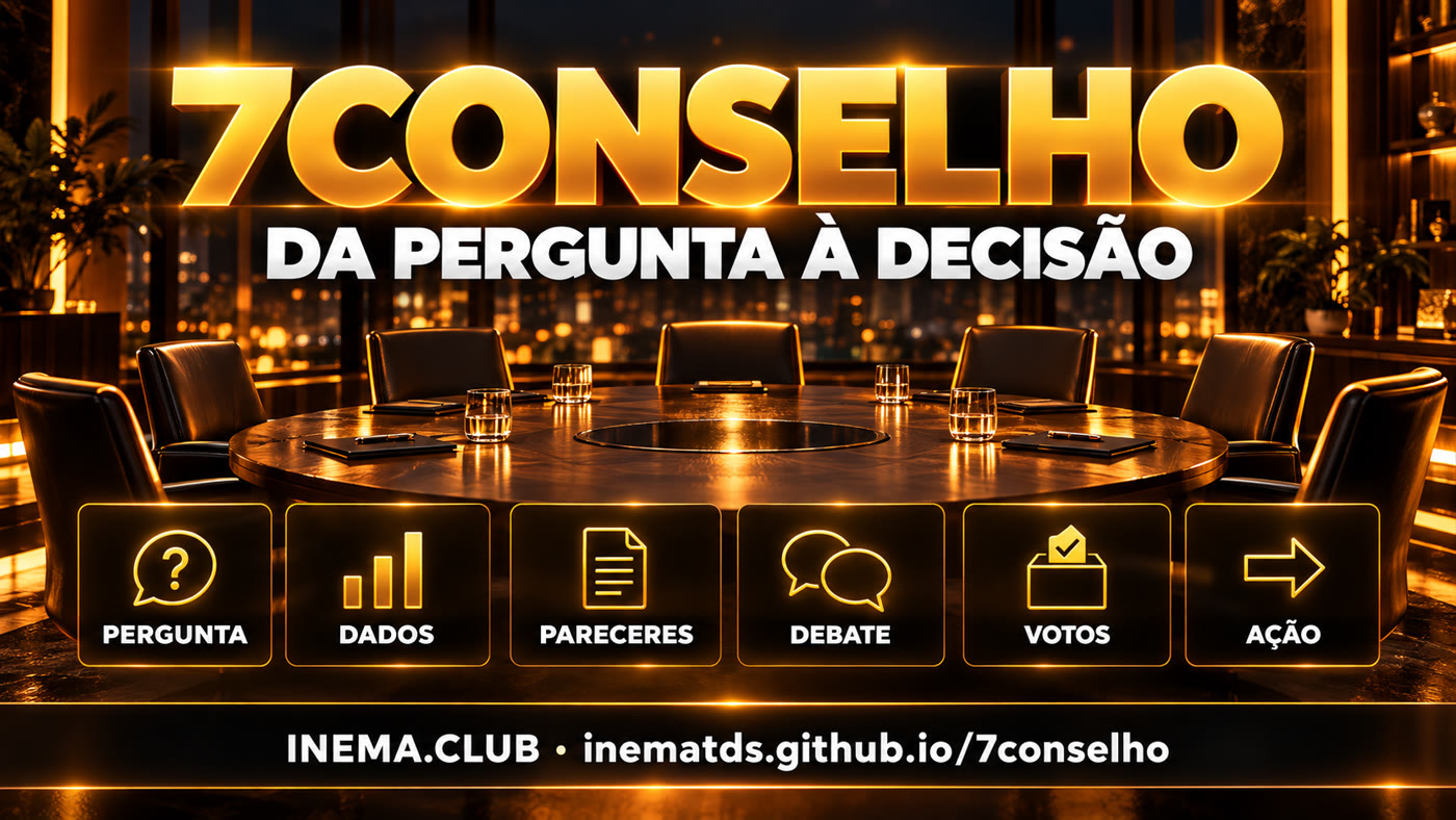 Fluxo: pergunta, dados, pareceres, debate, votos e ação