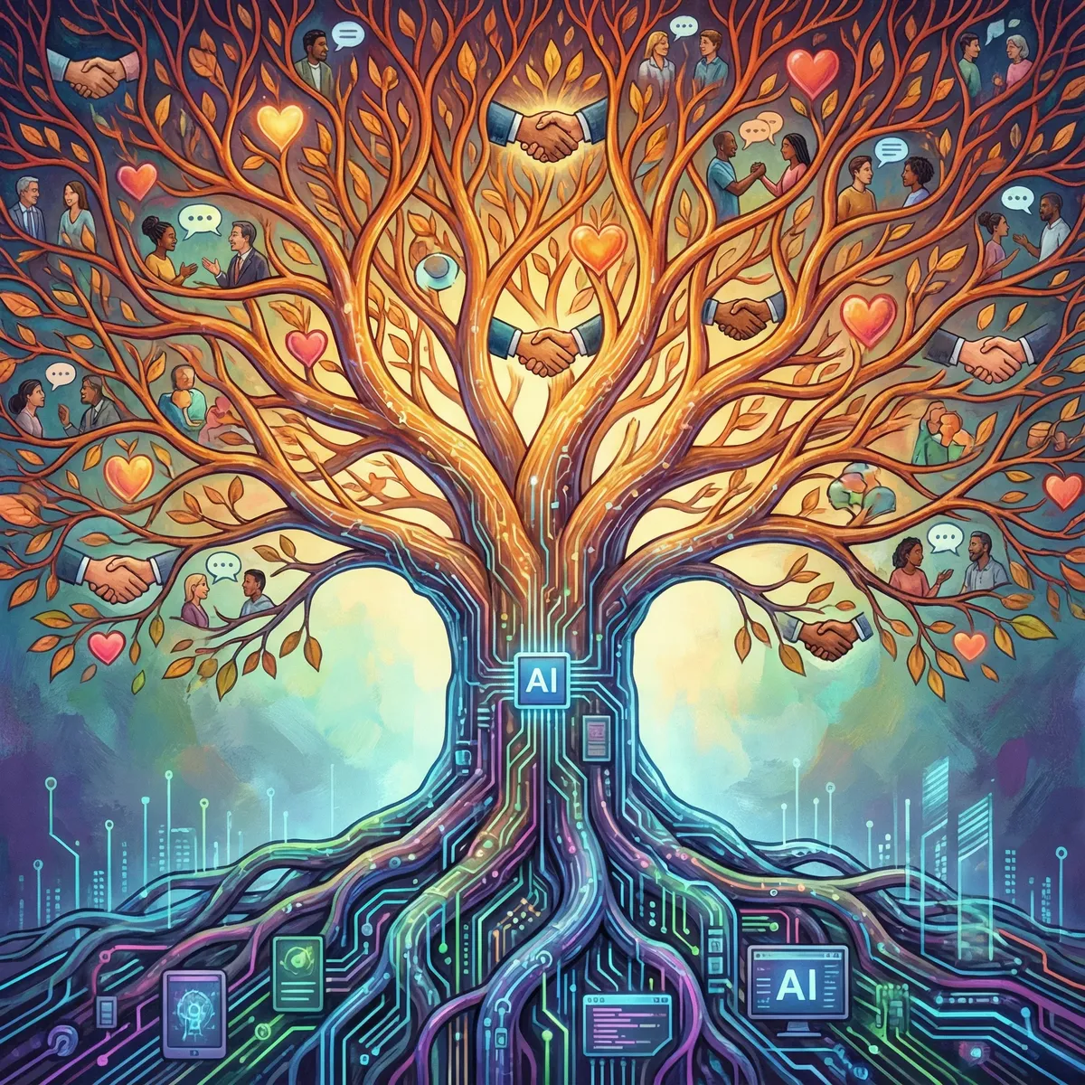 Escala de serviços mantendo o toque humano