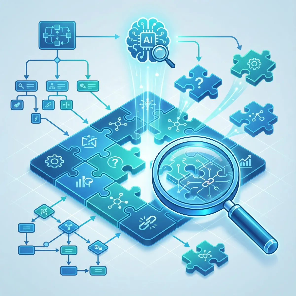 Diagnóstico Lógico e Quebra de Problemas com IA