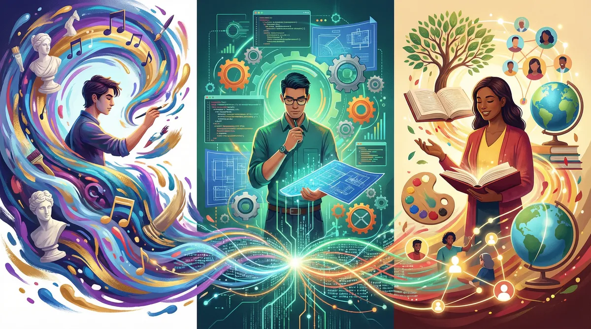 As três trilhas de especialização do SHIA: Arte, Engenharia e Consultoria