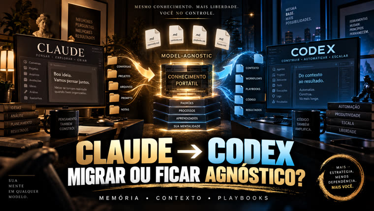 Claude para Codex: migrar ou ficar agnóstico