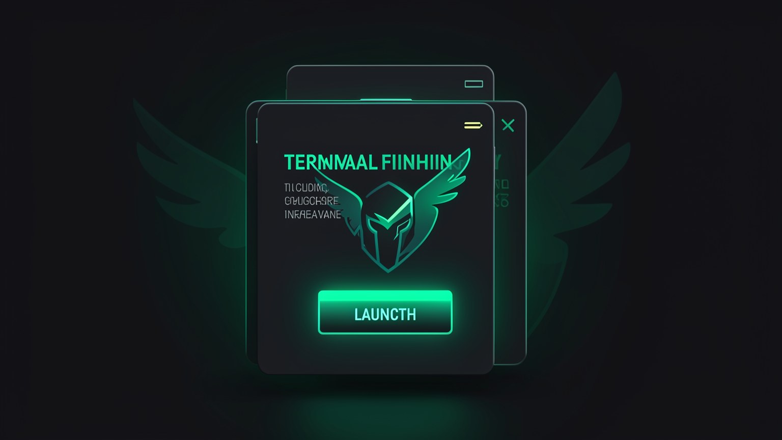 Terminal executando hermes update e o painel HERMES IS READY com o botao Launch Hermes