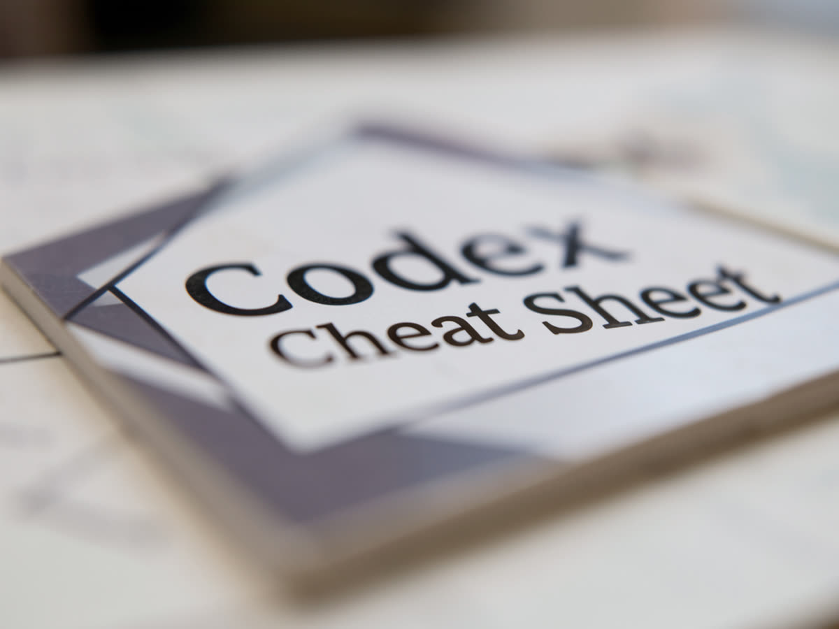 Capa do Codex Cheat Sheet
