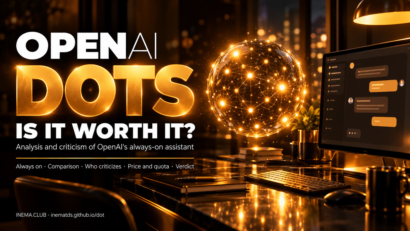 Banner: OpenAI Dots — analysis and criticism