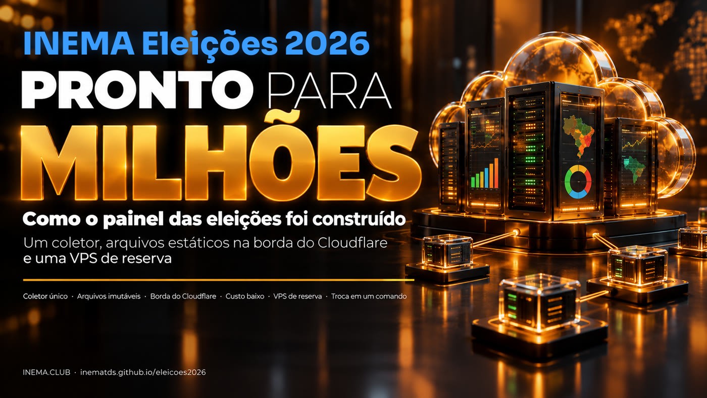 Banner: pronto para milhões, como o painel das eleições foi construído