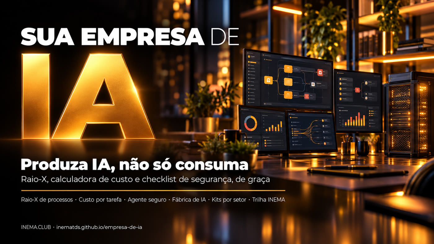 Banner Sua empresa de IA: produza IA, não só consuma