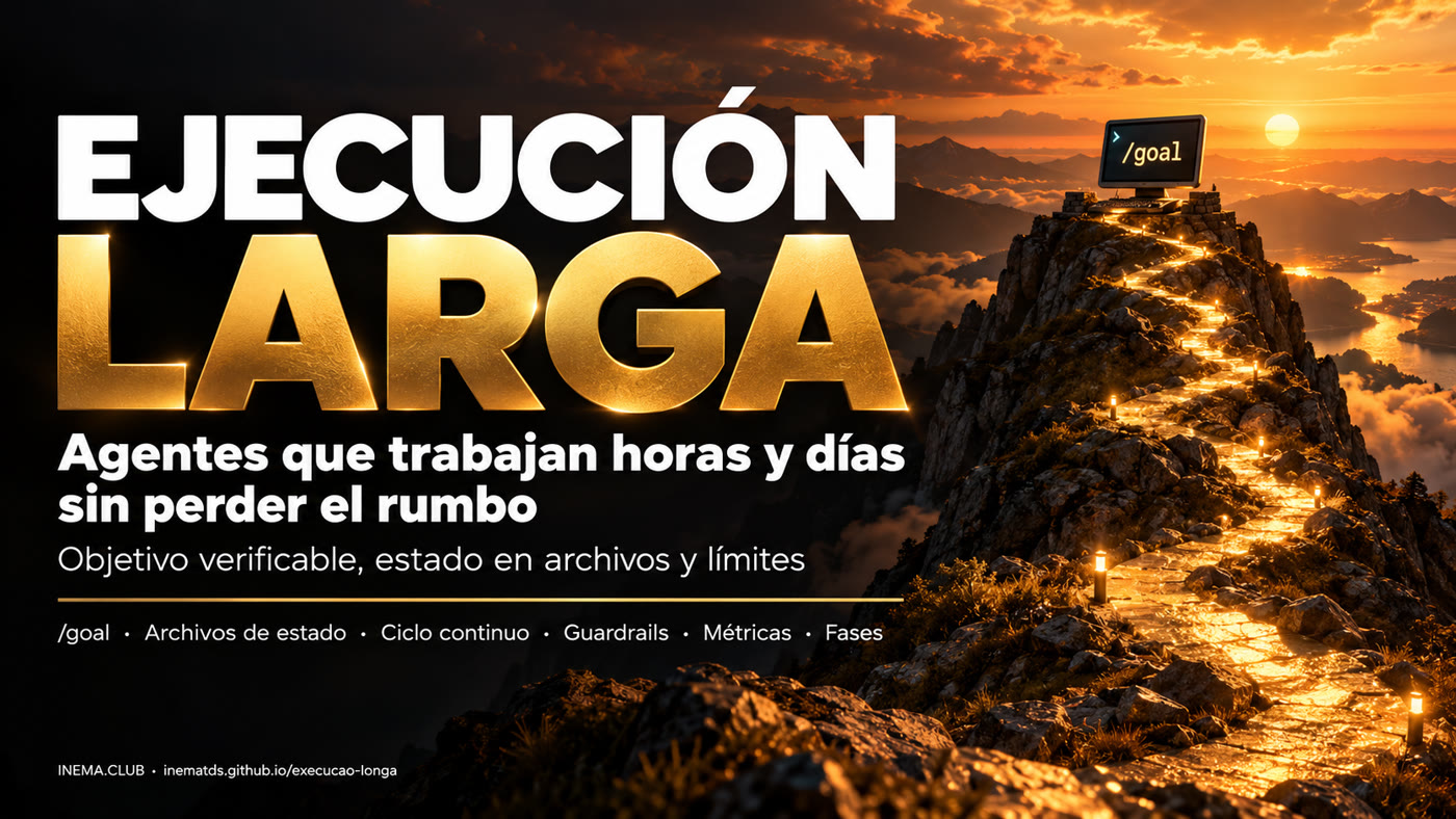 Banner Ejecución Larga: agentes que trabajan horas y días sin perder el rumbo