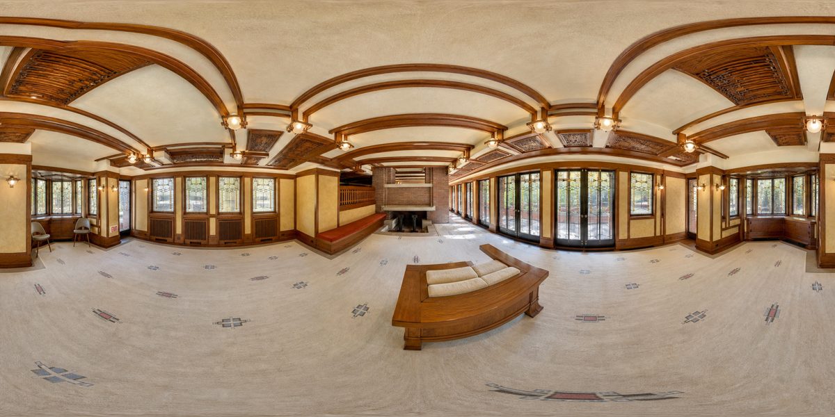 Panorâmica 360 da Robie House com GPT Image 2