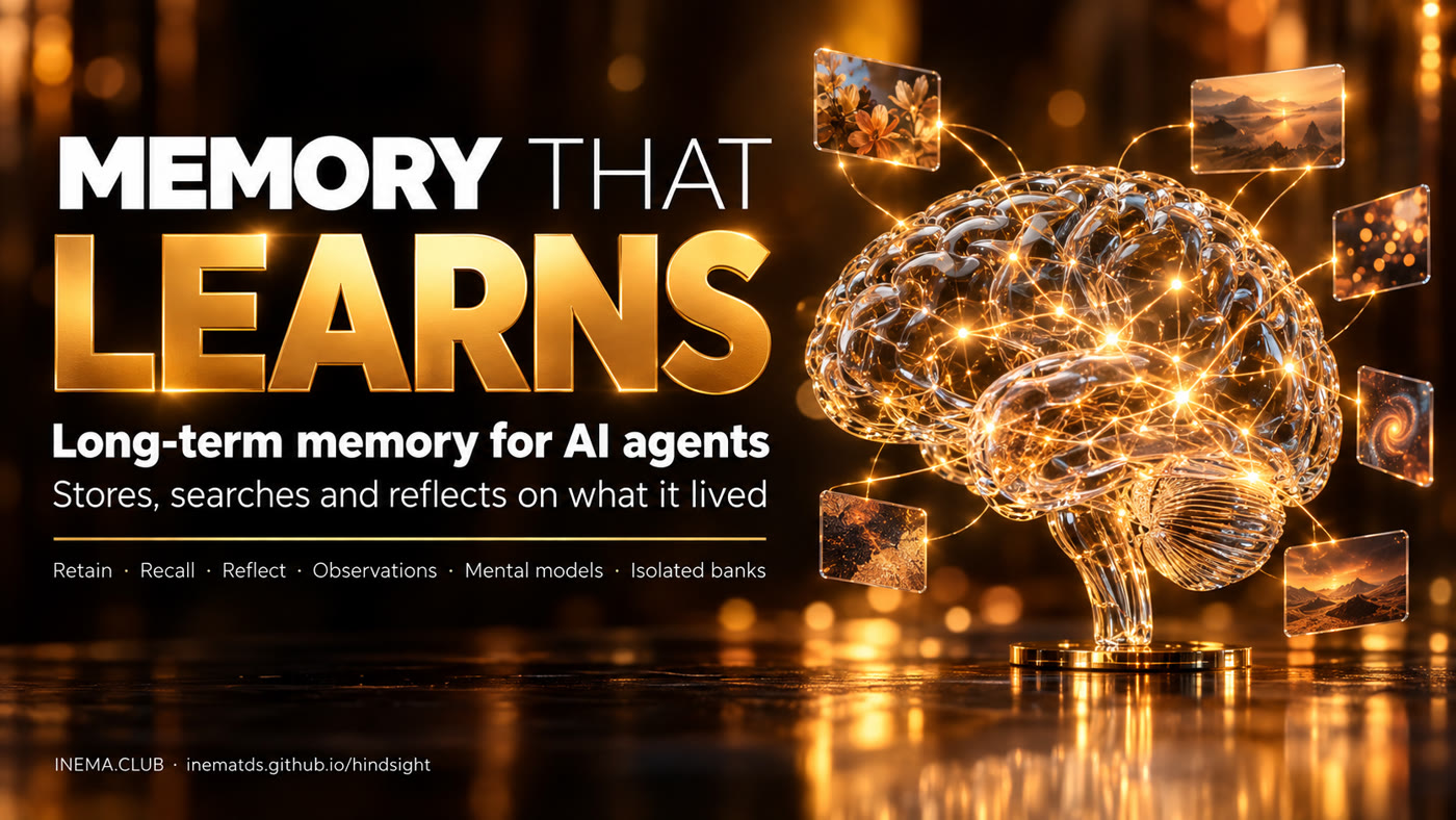 Banner: Hindsight, memory that learns