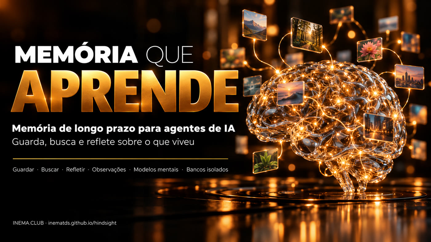 Banner: Hindsight, memória que aprende