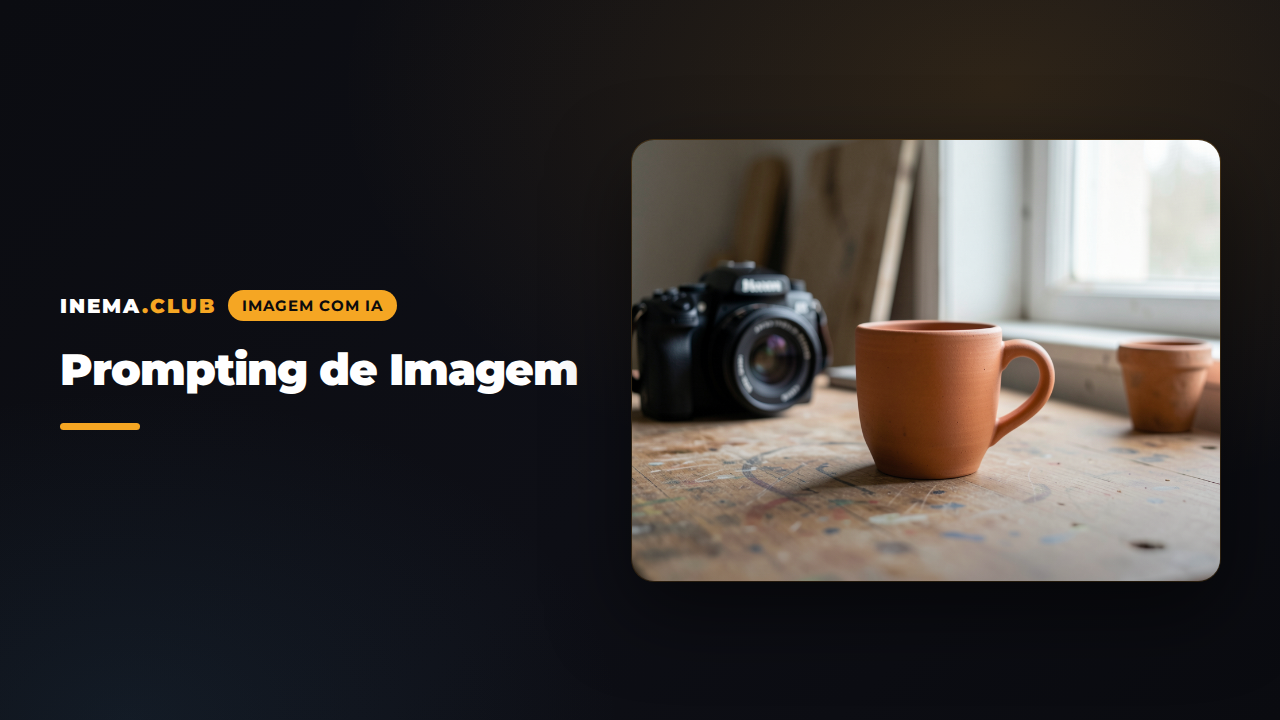 Capa do curso Prompting de Imagem