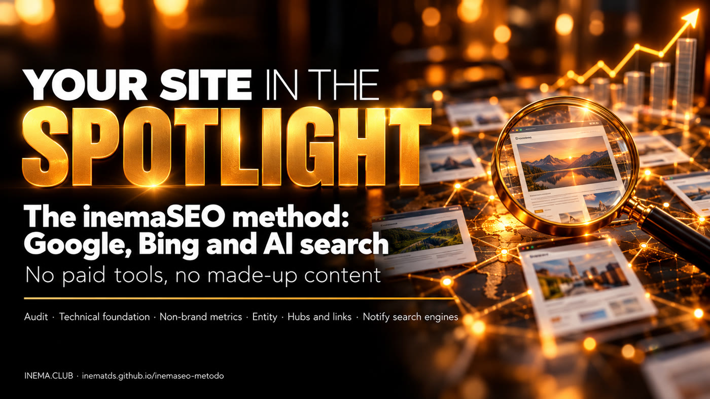 Your site in the spotlight — the inemaSEO method