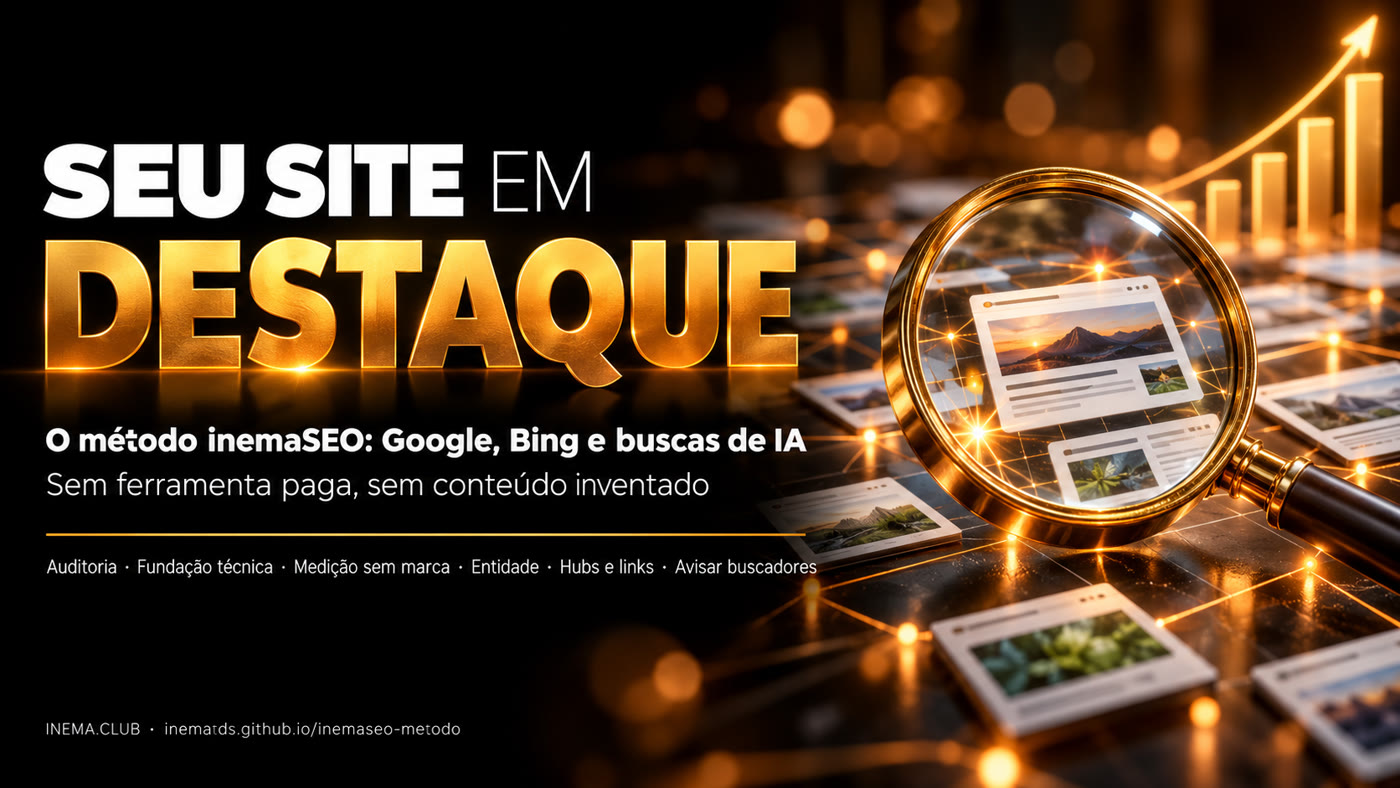 Seu site em destaque — o método inemaSEO