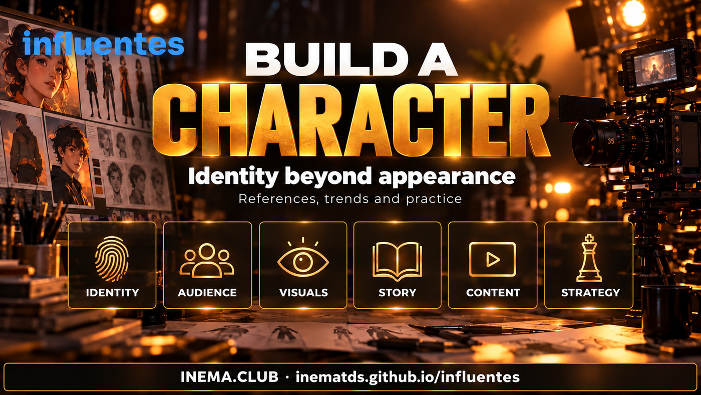 Identity, audience, visuals, storytelling, content, and strategy
