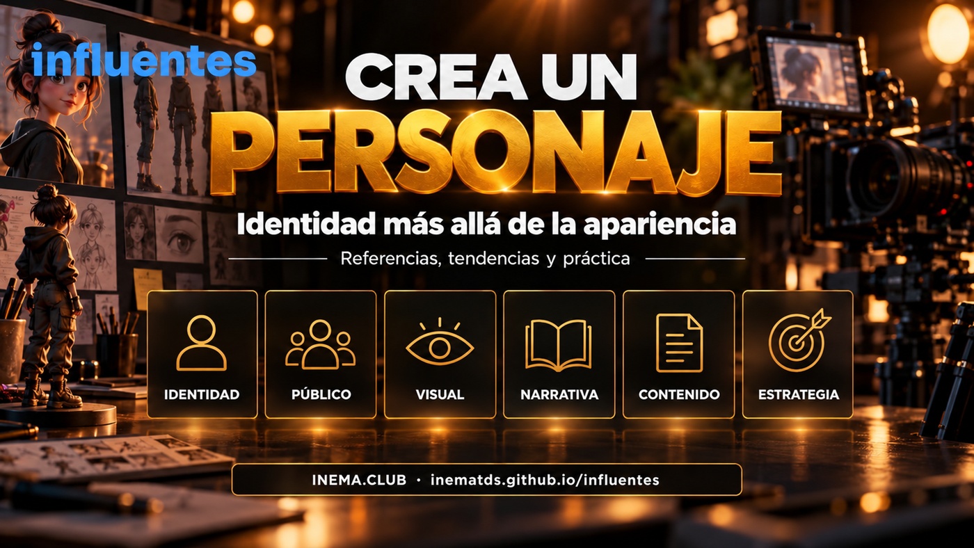 Identidad, público, aspecto visual, narrativa, contenido y estrategia