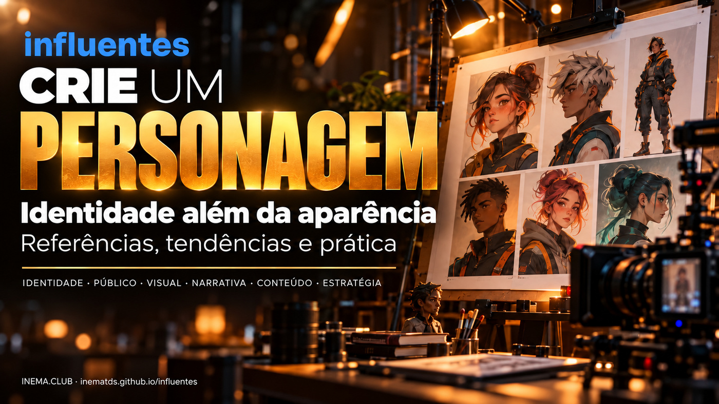 Crie um personagem: identidade além da aparência