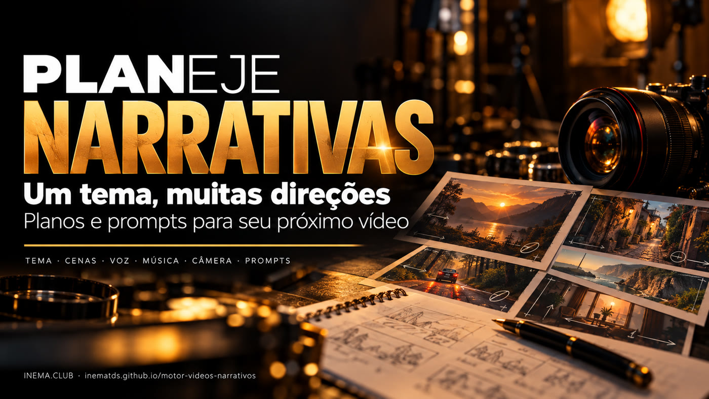 Planejamento de vídeos narrativos