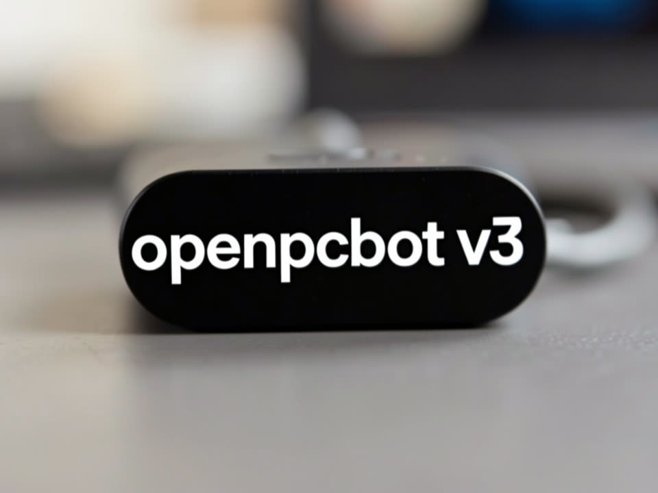 Ilustração do openpcbot v3: assistente pessoal rodando local