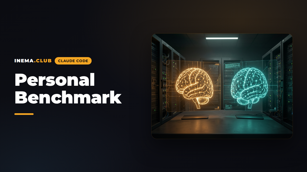Capa do Personal Benchmark com dois sistemas neurais lado a lado