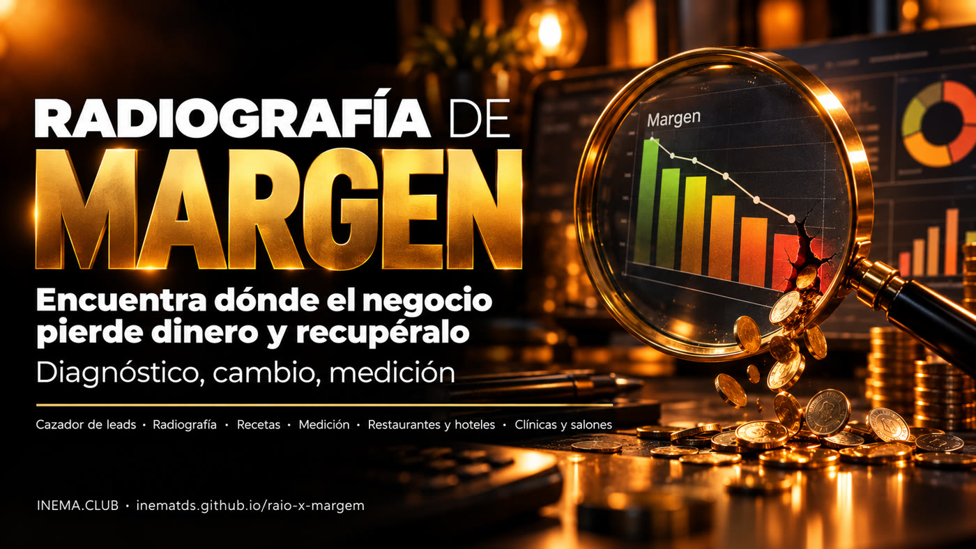 Radiografía de Margen: encuentre dónde el negocio pierde dinero y recupérelo