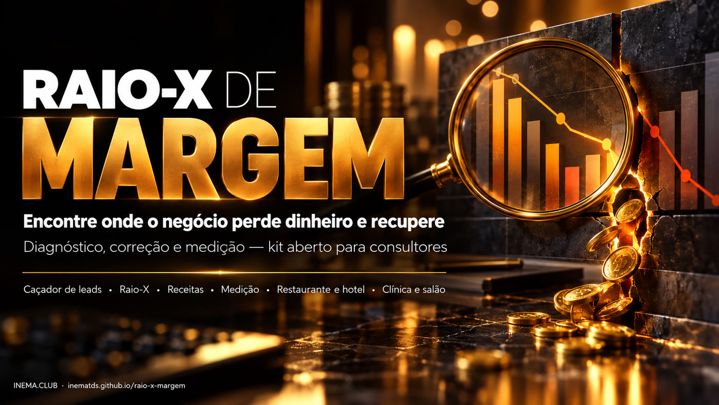 Raio-X de Margem: encontre onde o negócio perde dinheiro e recupere