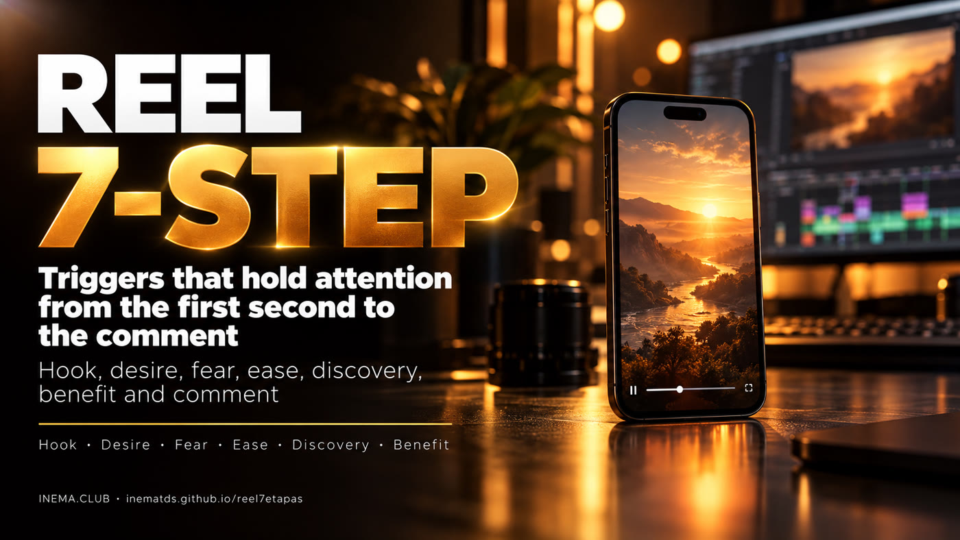 Banner: reel in 7 trigger steps