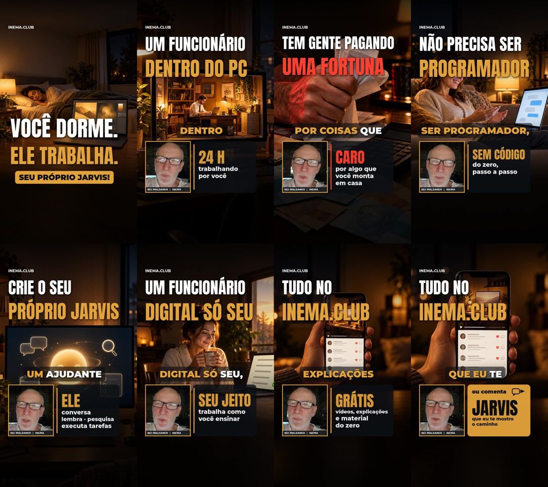 Quadros do vídeo final