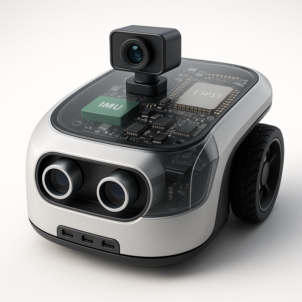 Ilustração de Robô Autônomo