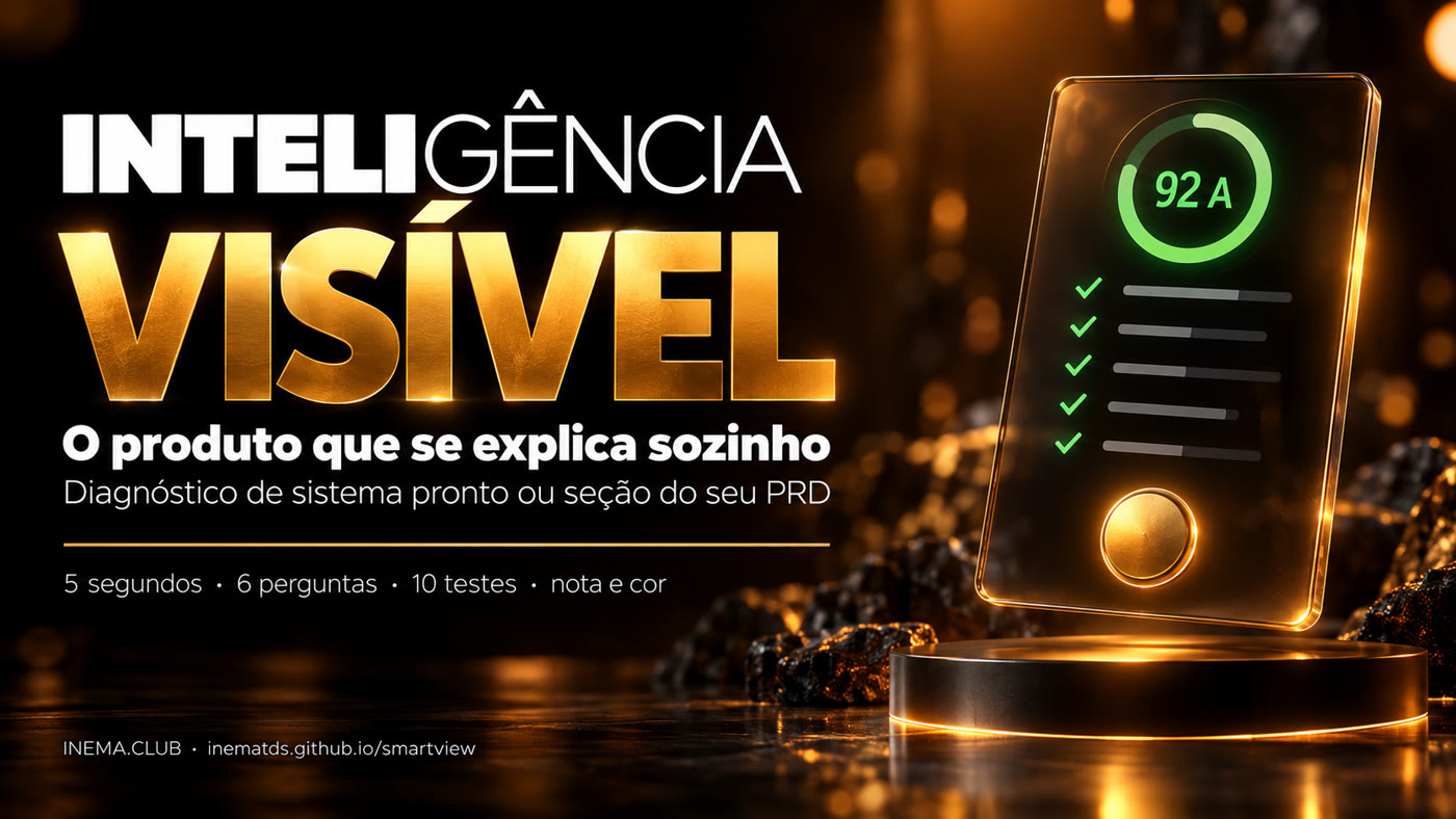 Banner SmartView: inteligência visível, o produto que se explica sozinho