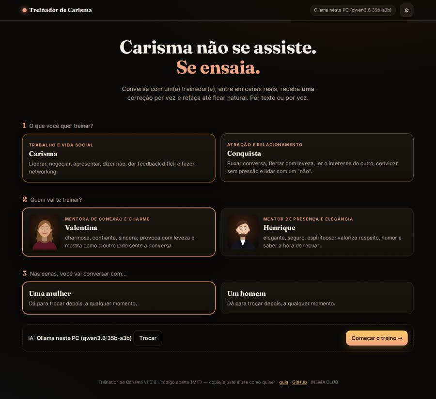 Modo Conquista com Valentina e Henrique e a escolha de com quem conversar