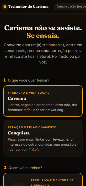 App no celular