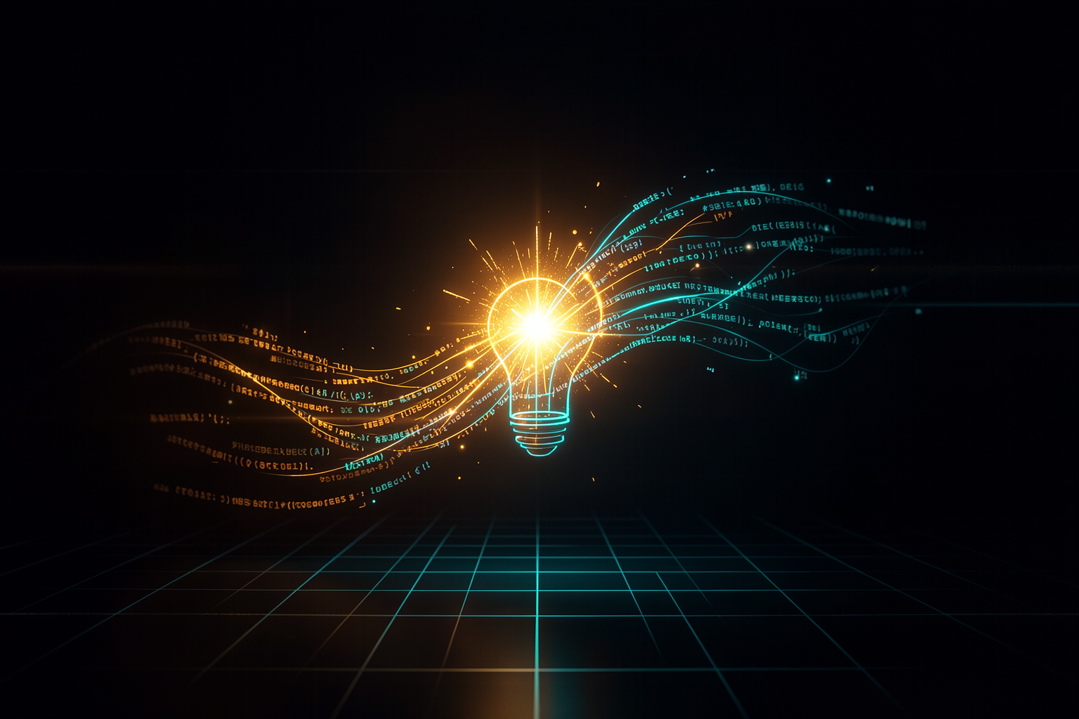 Banner do curso: uma ideia transformando-se em produto com IA — do conceito ao app