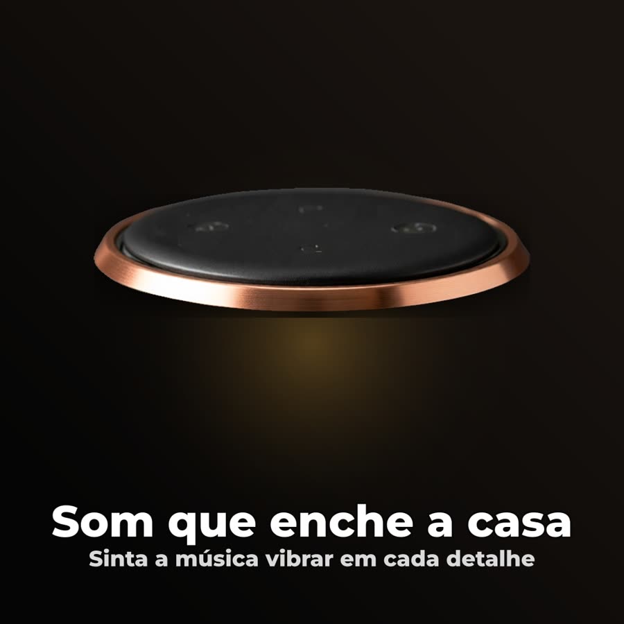 Imagem 1:1 gerada no preset dark premium com título e preço