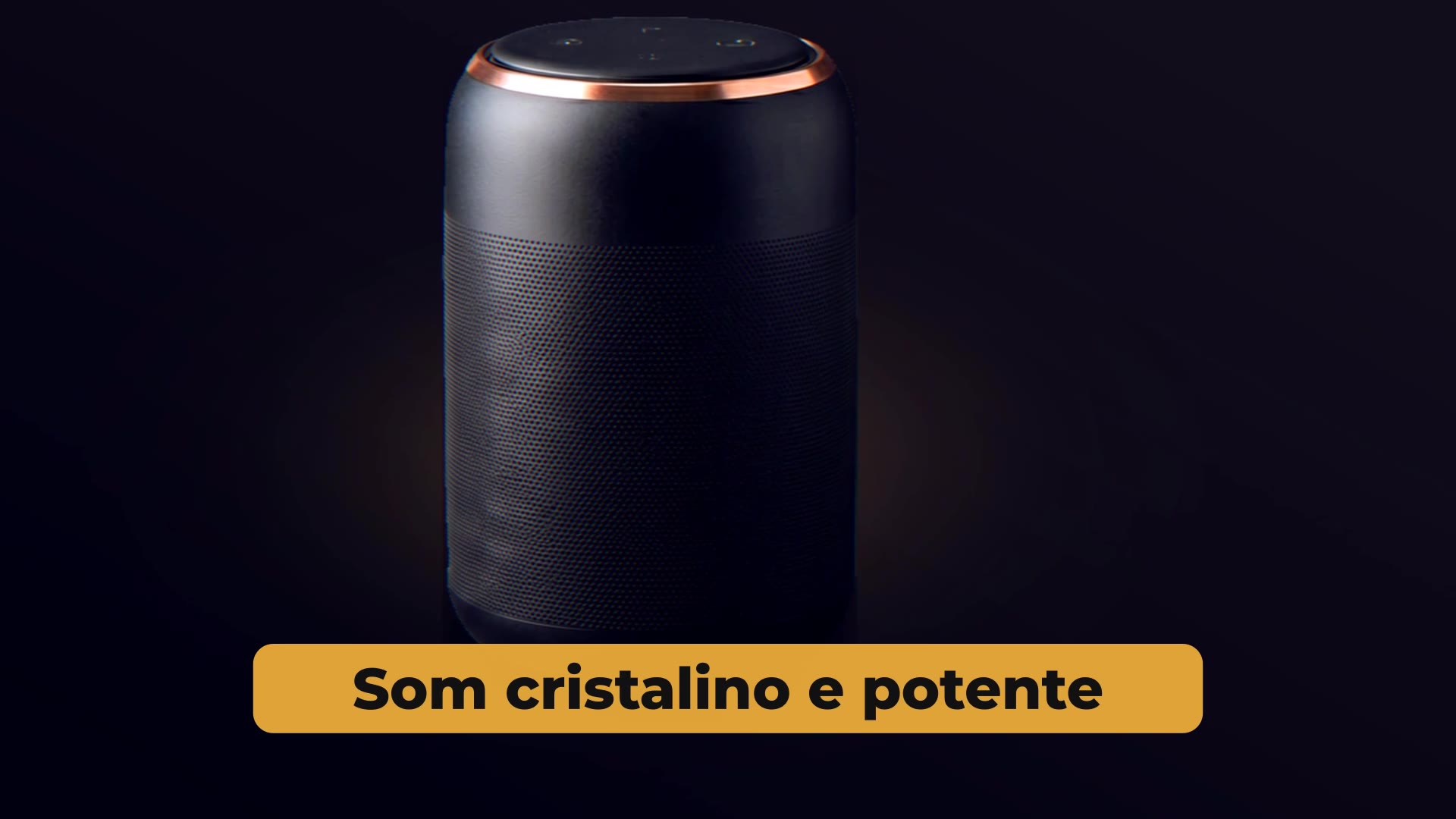 Frame do vídeo 16:9 no estilo tech com benefício em destaque